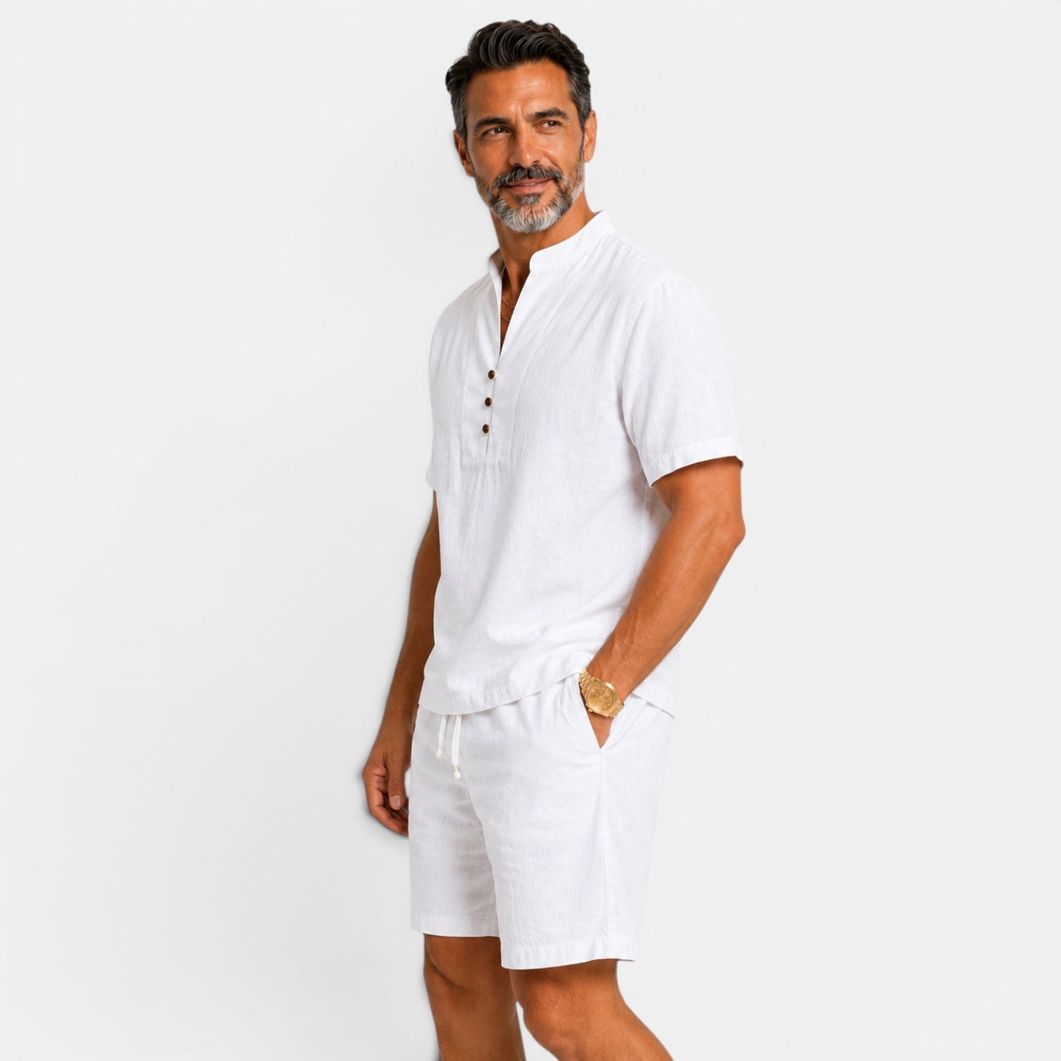 Men's Linen Summer Set
