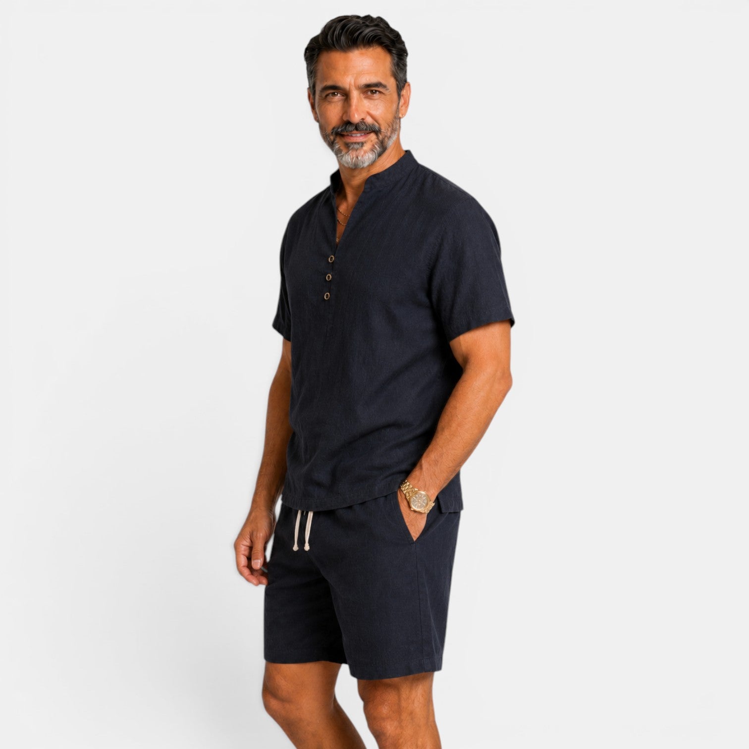 Men's Linen Summer Set