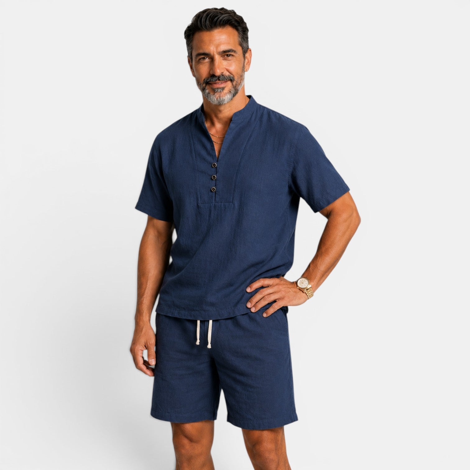 Men's Linen Summer Set