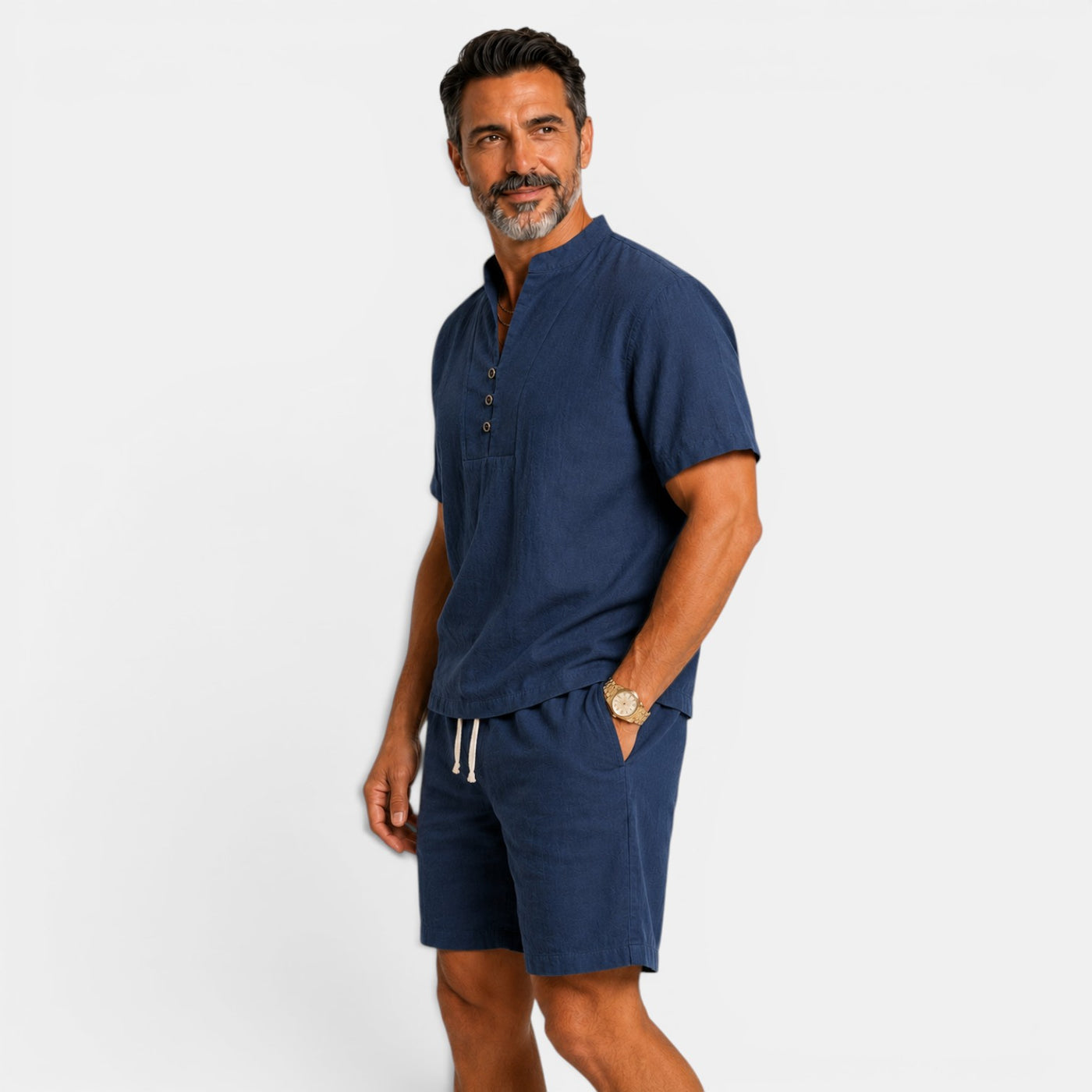 Men's Linen Summer Set