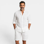 Men's Casual Linen Set