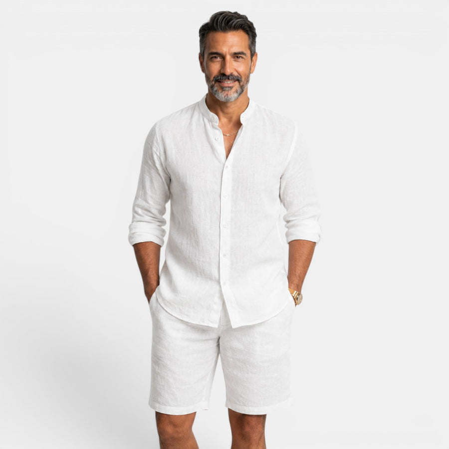 Conjunto Hombre Lino Casual