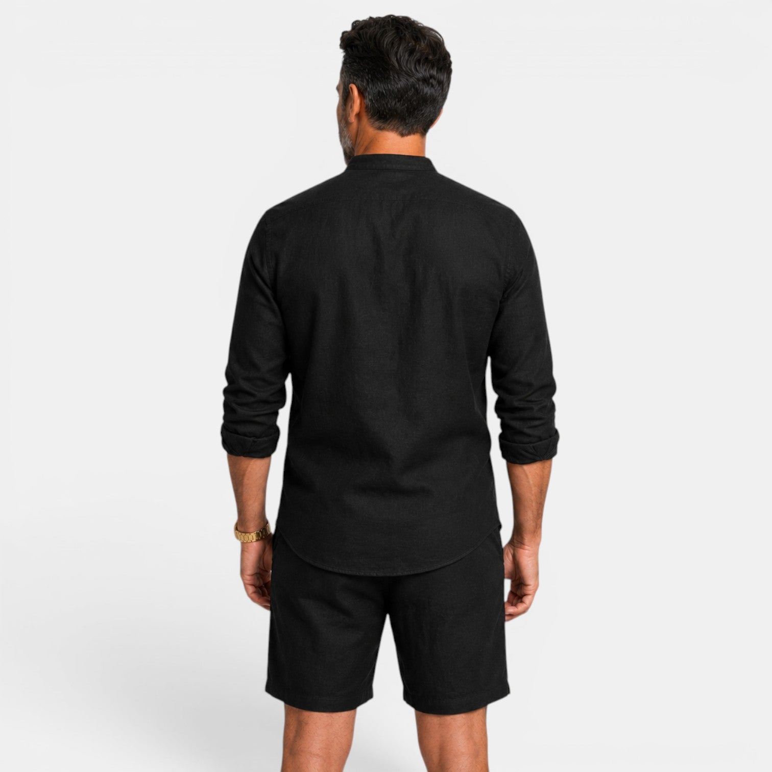 Men's Casual Linen Set