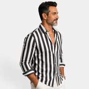 Men's Casual Striped Shirt