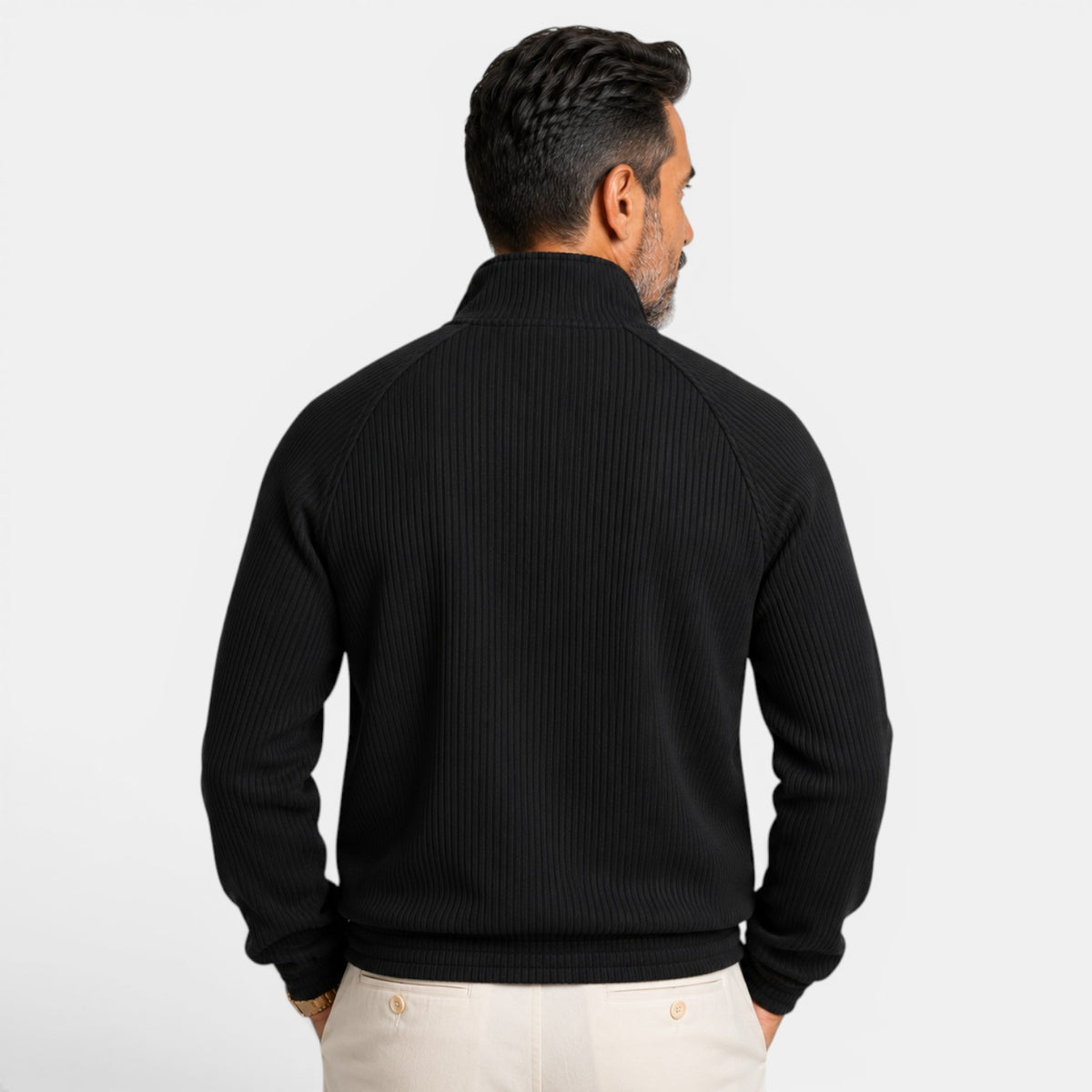 Chaqueta Hombre Cuello Alto