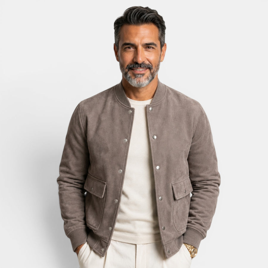 Chaqueta Bomber Hombre Casual