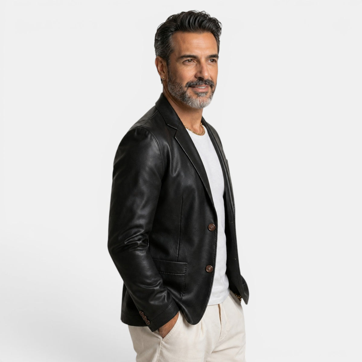 Chaqueta Piel Hombre Primavera