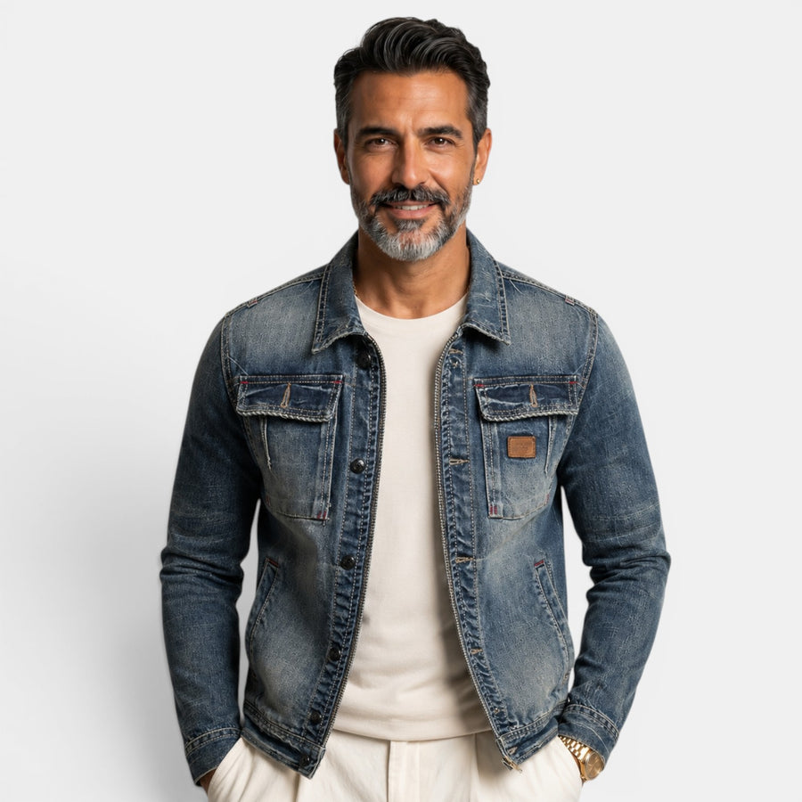 Men's Blue Denim Jacket