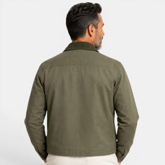 Men's Lightweight Casual Jacket - Zip Front, Transitional