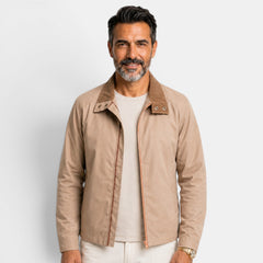 Men's Lightweight Casual Jacket - Zip Front, Transitional