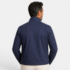 Men's Lightweight Casual Jacket - Zip Front, Transitional