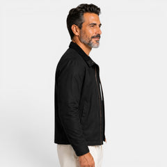 Men's Lightweight Casual Jacket - Zip Front, Transitional