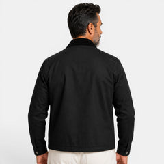 Men's Lightweight Casual Jacket - Zip Front, Transitional