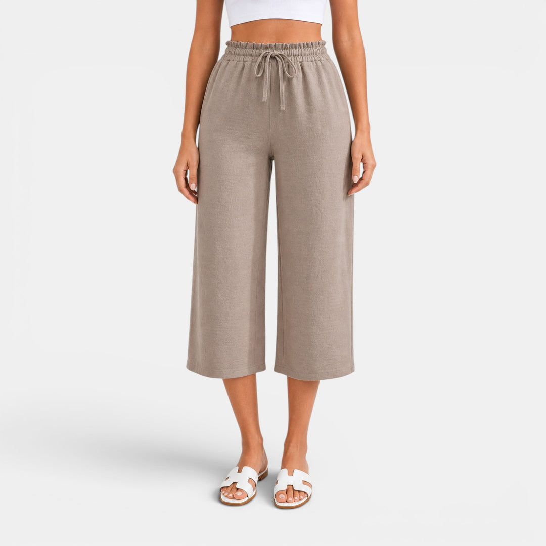 Pantalón Capri Mujer Elegante