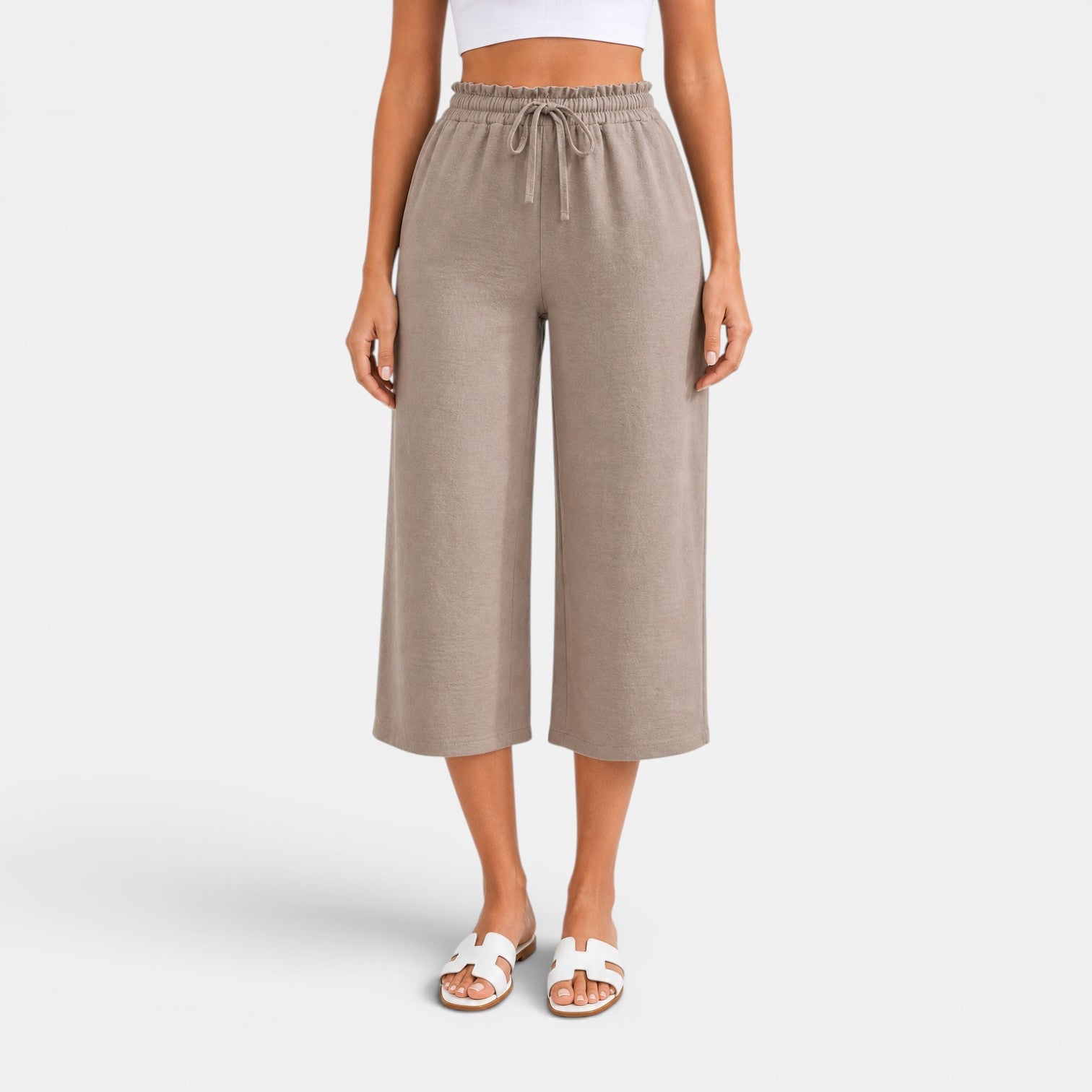 Pantalón Capri Mujer Elegante