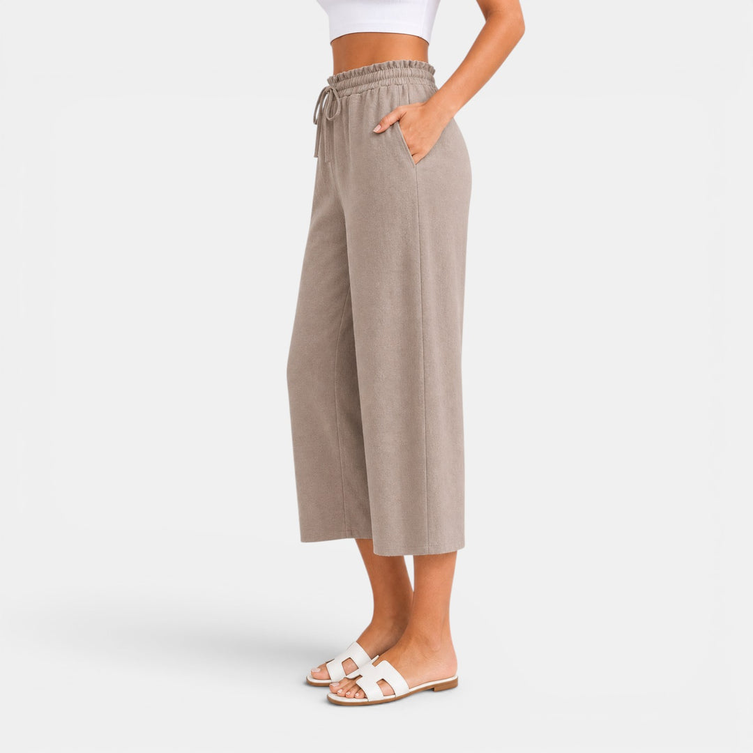 Pantalón Capri Mujer Elegante