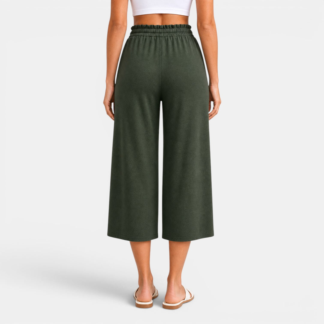 Pantalón Capri Mujer Elegante