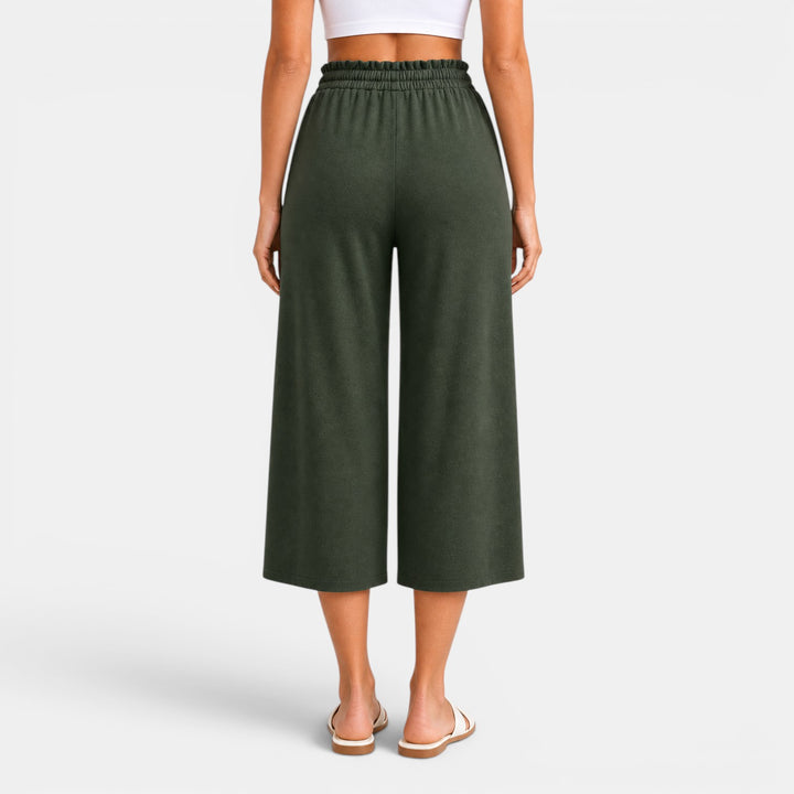 Pantalón Capri Mujer Elegante