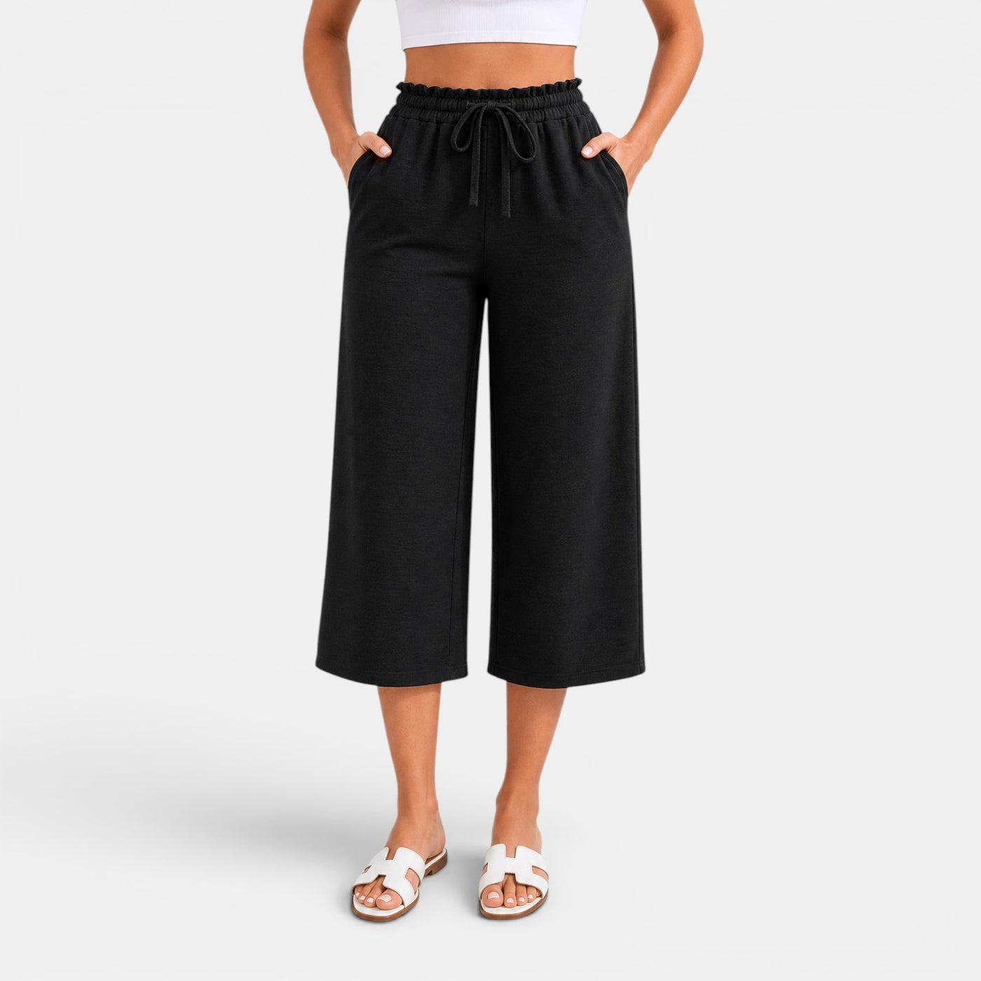 Women's Elegant Capri Pants
