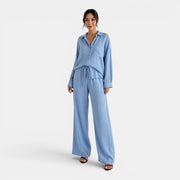 Women's Plus Size Linen Set