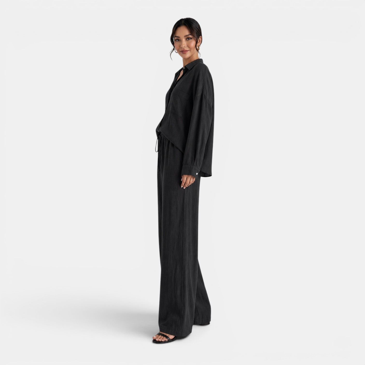Conjunto Lino Mujer Talla Grande