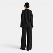 Women's Plus Size Linen Set