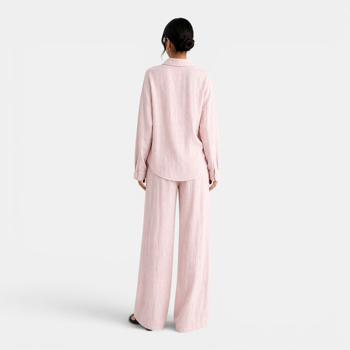 Conjunto Lino Mujer Talla Grande