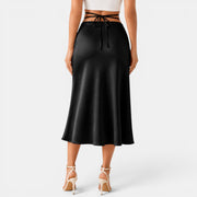 Falda Midi Cut Out Mujer