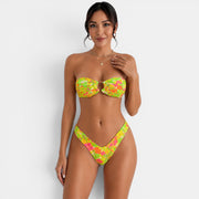 Bikini Mujer Estampado Verano