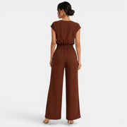 Women's Wide-Leg Pants Set