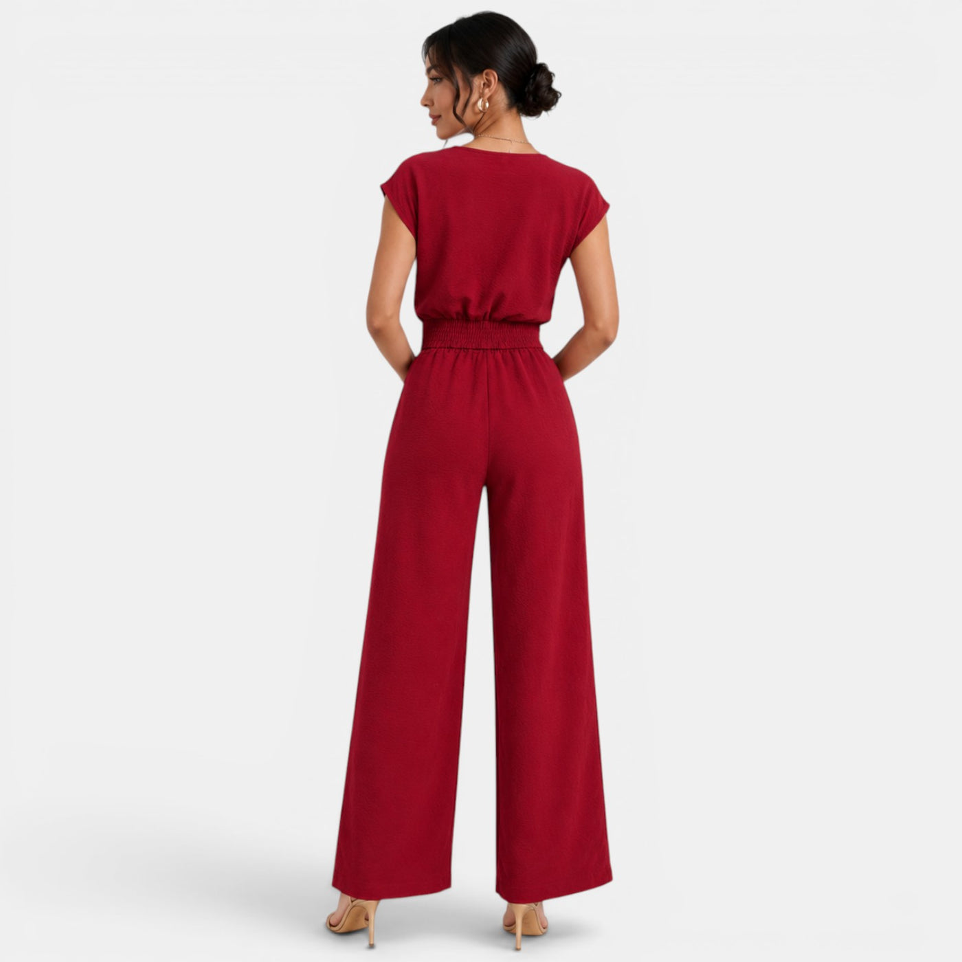 Women's Wide-Leg Pants Set