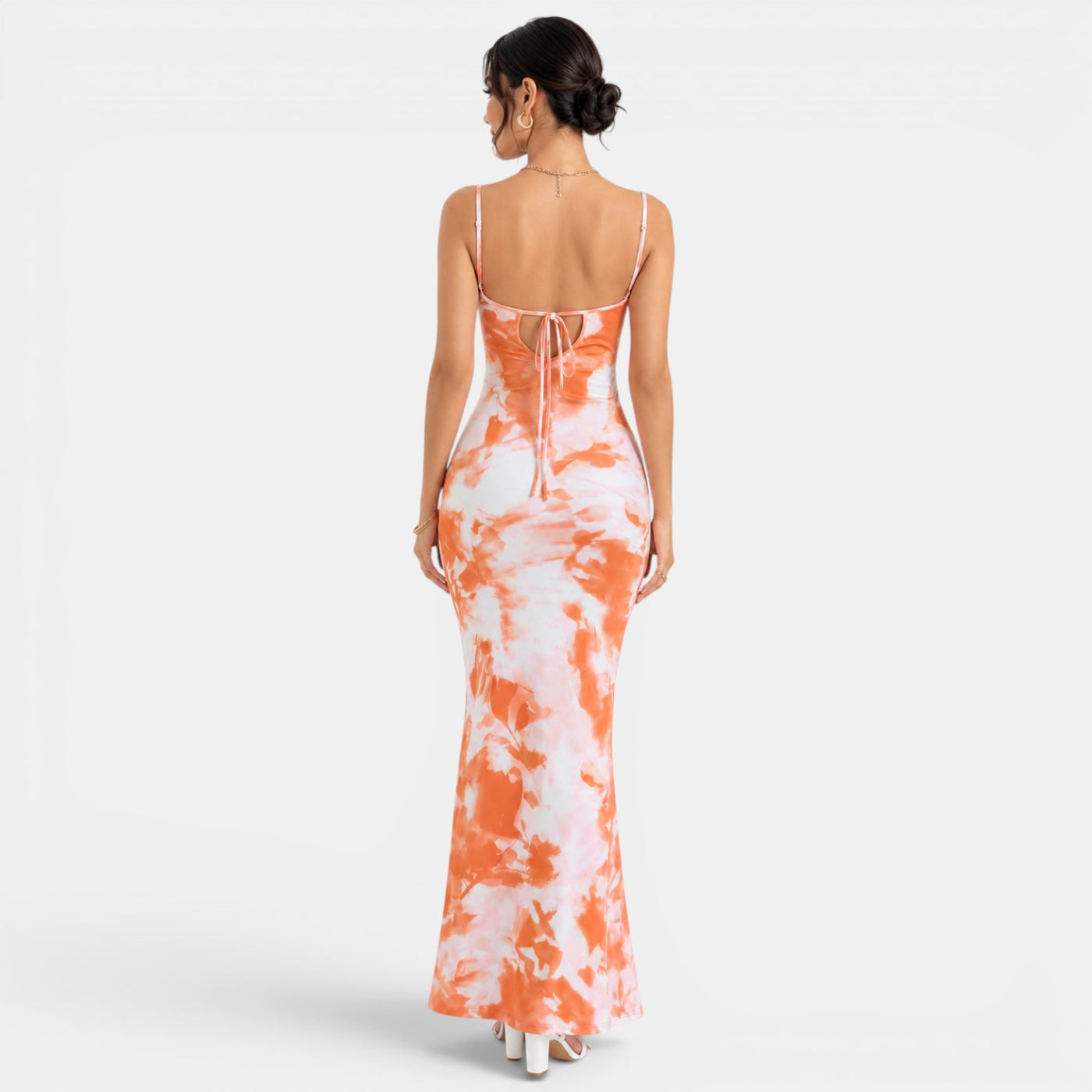 Vestido Largo Estampado Mujer Verano