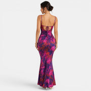Vestido Largo Estampado Mujer Verano