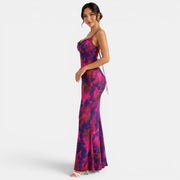 Vestido Largo Estampado Mujer Verano
