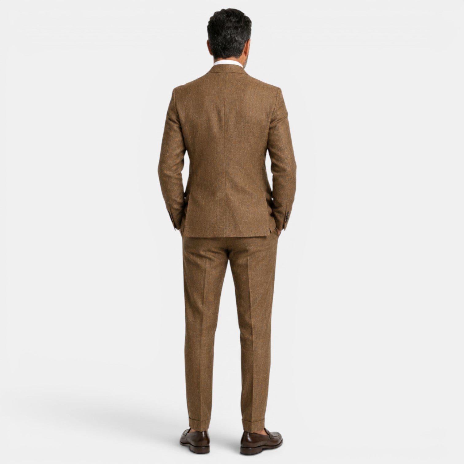 Men's Slim Fit Linen Suit