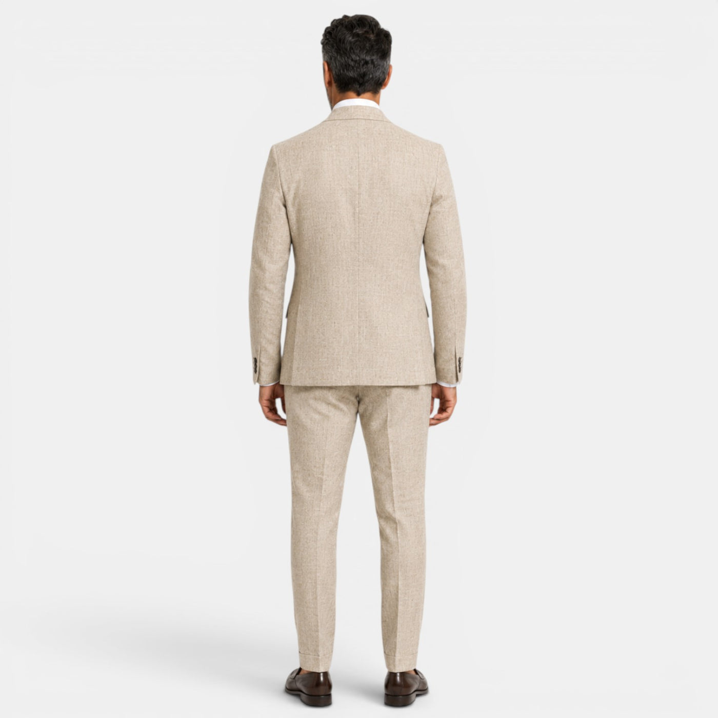 Men's Slim Fit Linen Suit