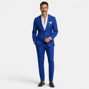 Men's Slim Fit Linen Suit