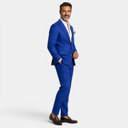 Men's Slim Fit Linen Suit
