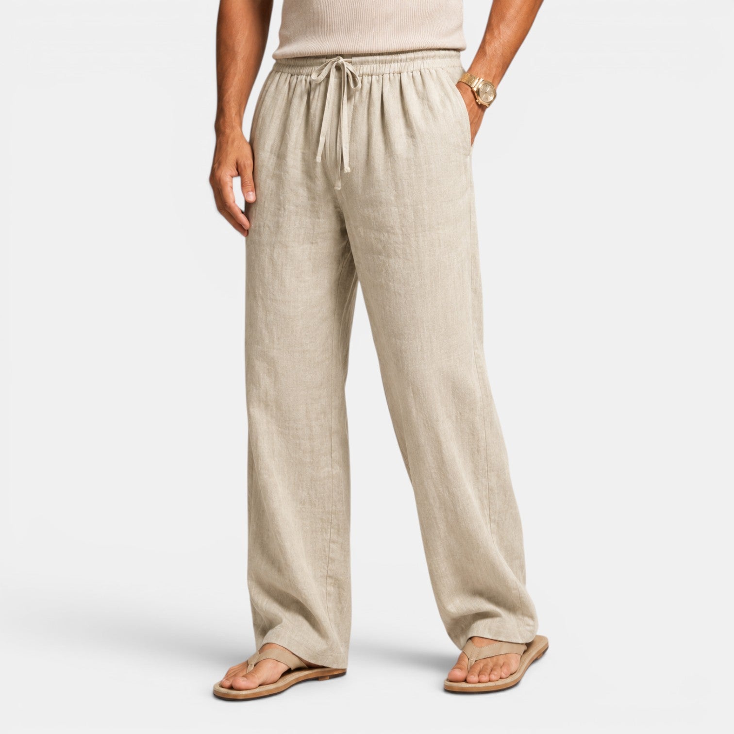 Men's Casual Linen Pants