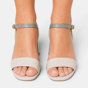Women's Leather Roman Sandals