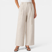 Women's Wide Linen Trousers