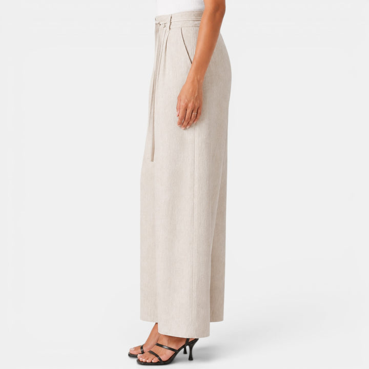 Pantalón Lino Mujer Ancho