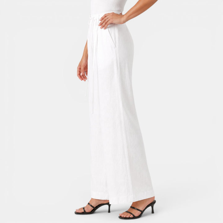 Pantalón Lino Mujer Ancho