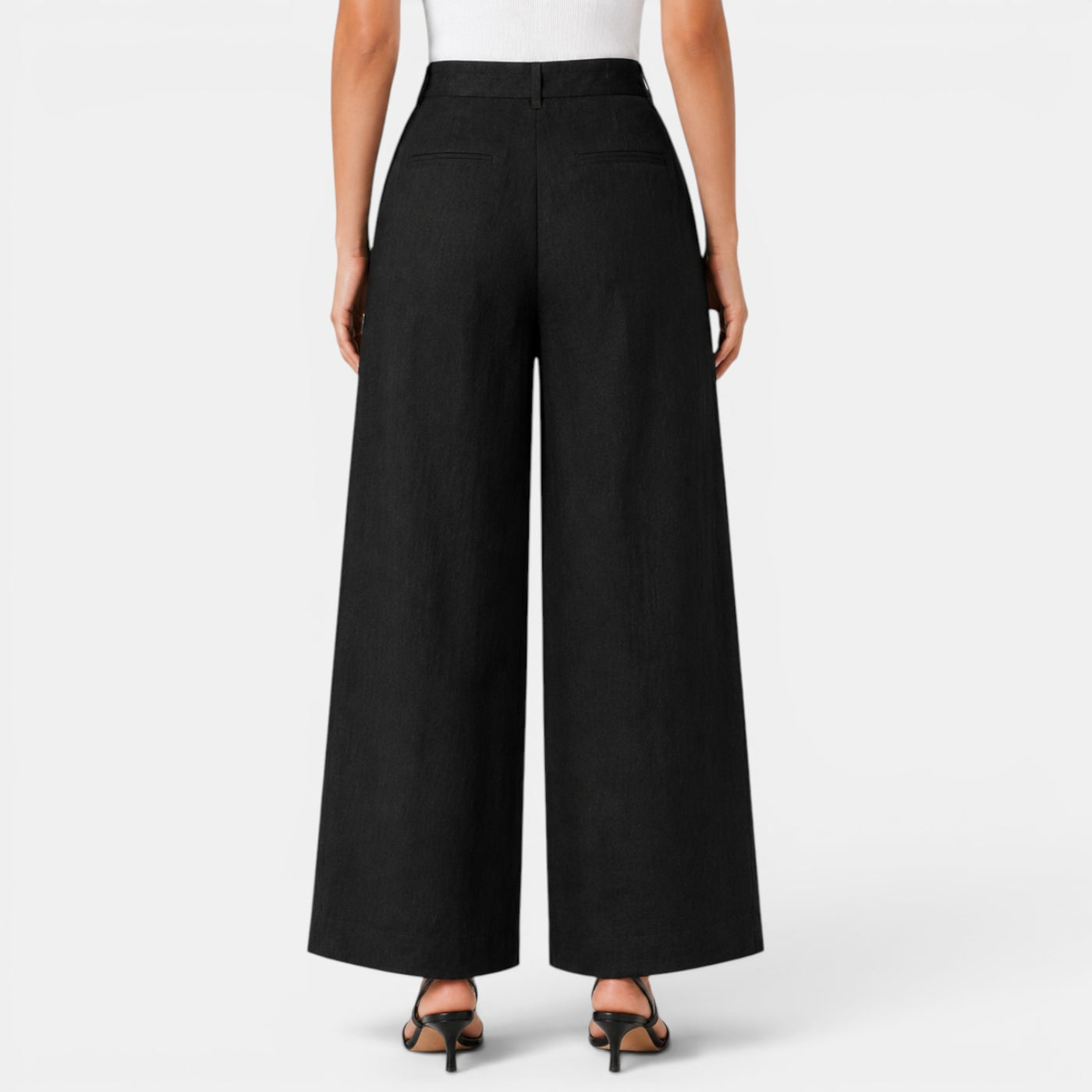 Women's Wide Linen Trousers