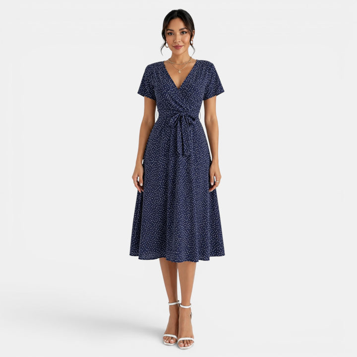 Vestido Midi Floral Mujer