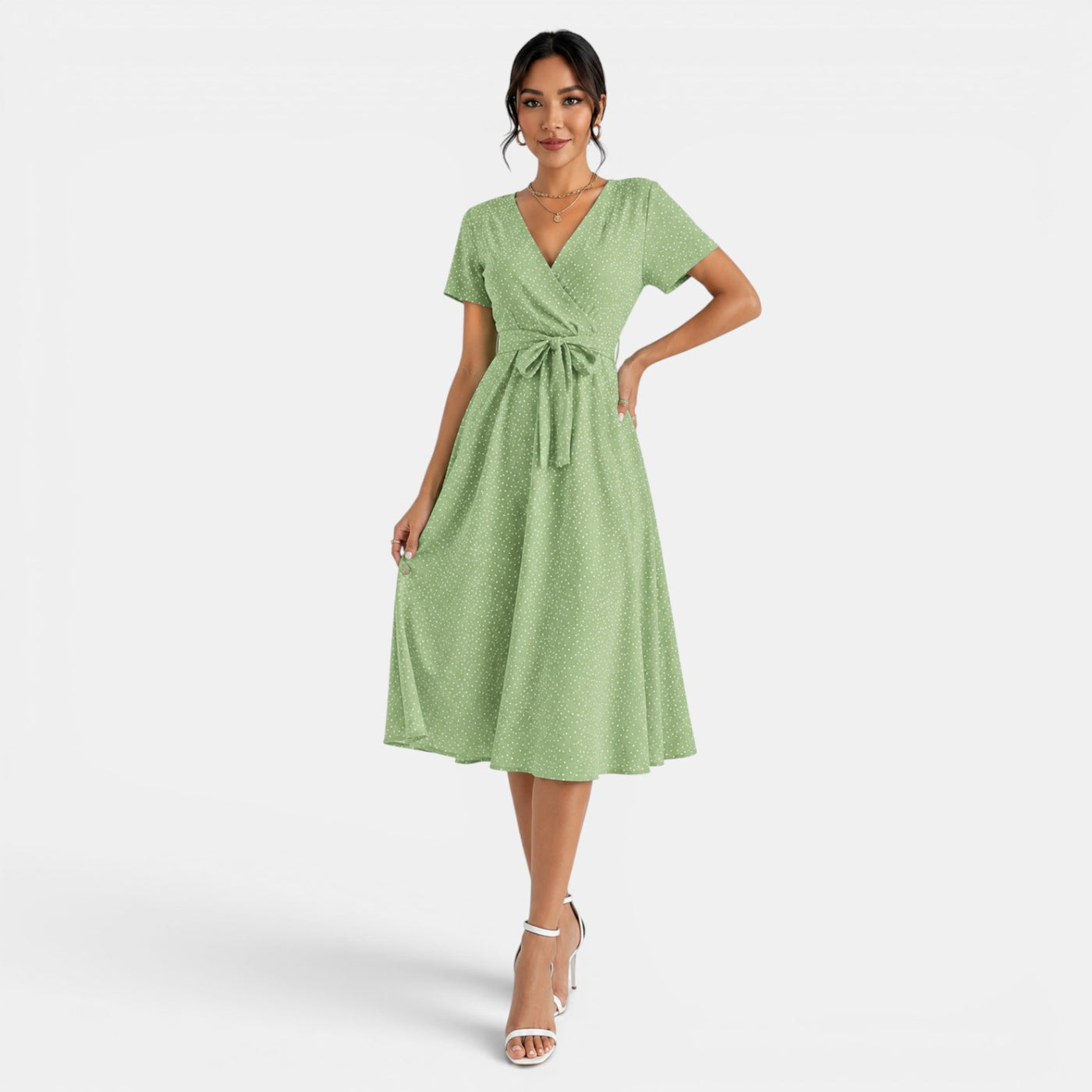 Women's Floral Midi Dress