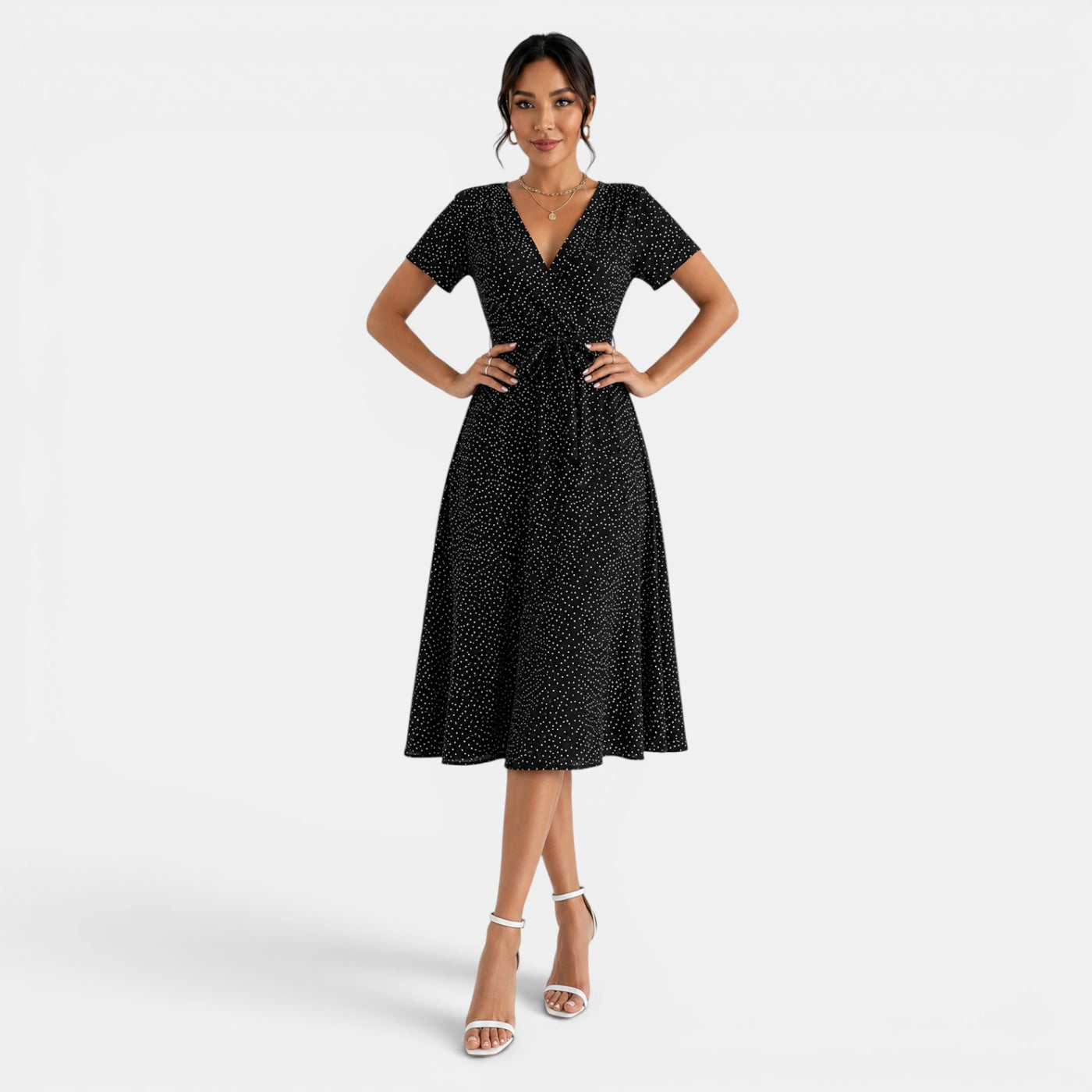 Women's Floral Midi Dress