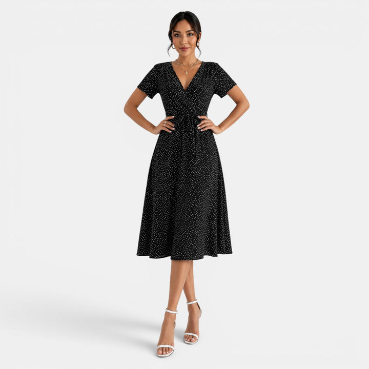 Vestido Midi Floral Mujer