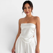 Y2K Women's Satin Top
