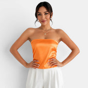 Y2K Women's Satin Top